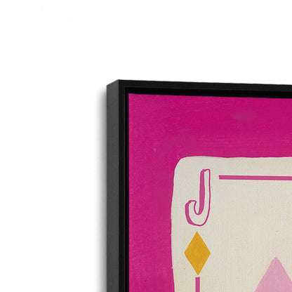 [Color:Satin Black], Picture of art in a Satin Black frame at an angle