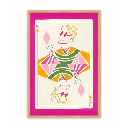 [Color:American Maple], Picture of art in a American Maple frame