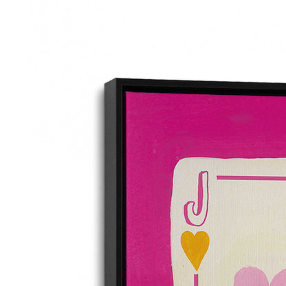 [Color:Satin Black], Picture of art in a Satin Black frame at an angle