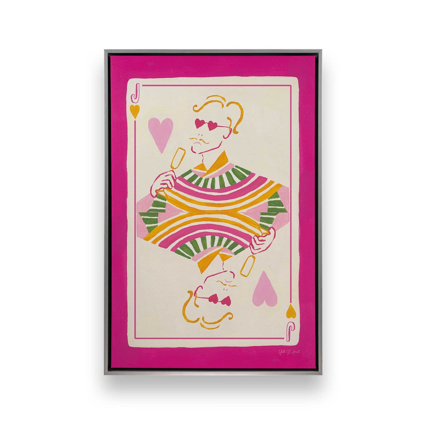 [Color:Polished Chrome], Picture of art in a Polished Chrome frame