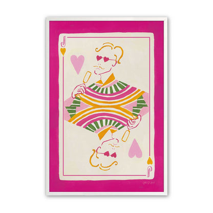 [Color:Opaque White], Picture of art in a Opaque White frame