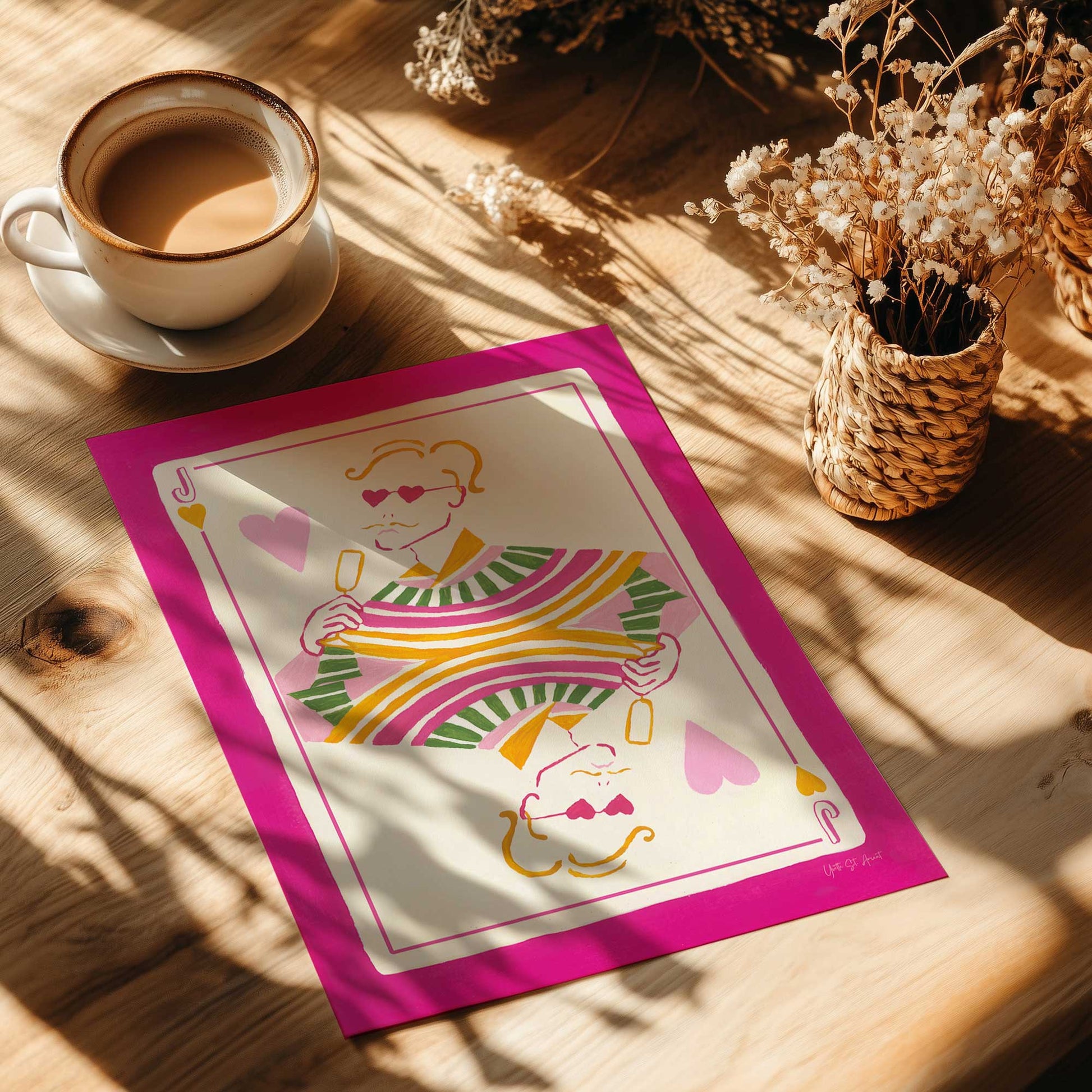 [Color:Rolled Print], Picture of close up of art