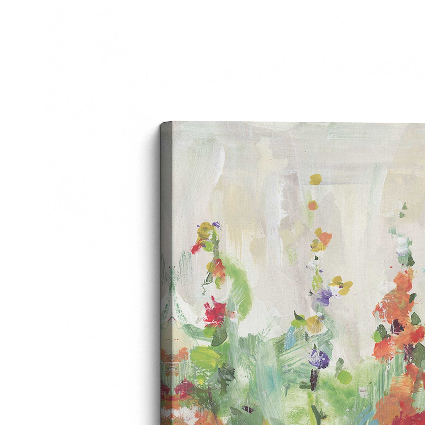 [Color:Stretched Canvas], Picture of the corner of the art