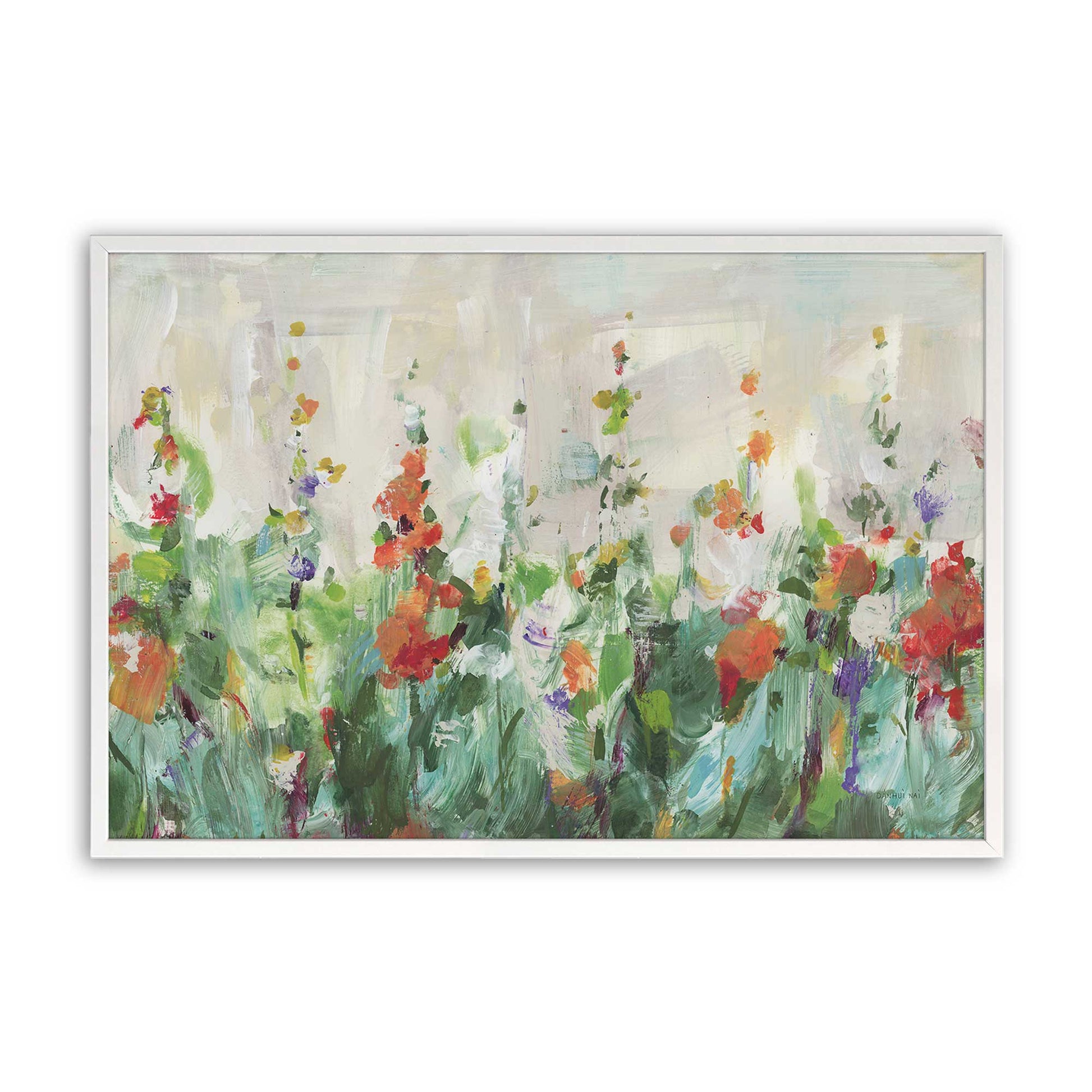 [Color:Opaque White], Picture of art in a Opaque White frame