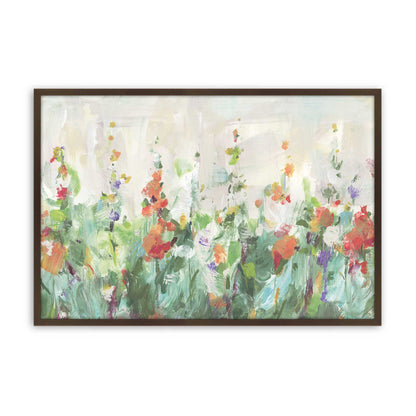 [Color:Brown], Picture of art in a Brown frame