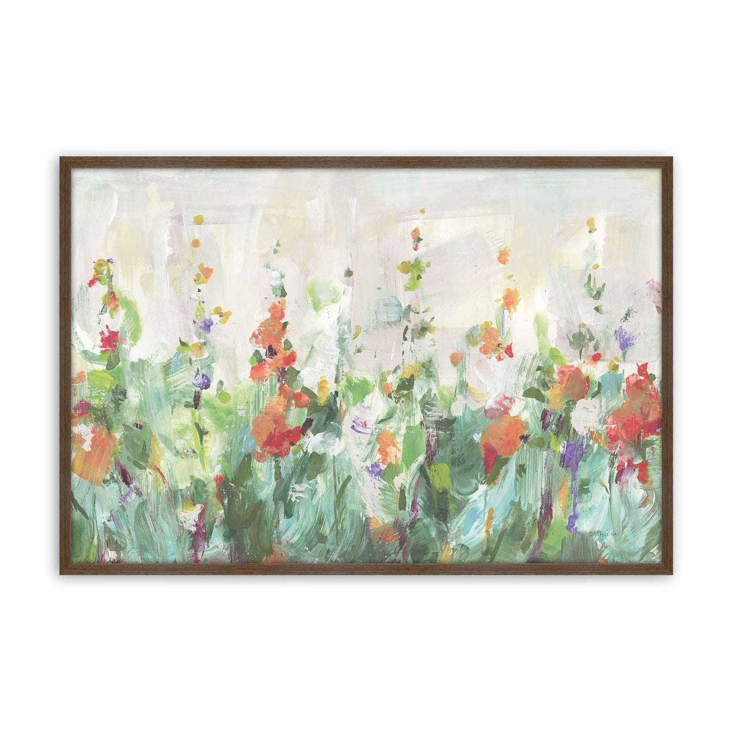 [Color:Walnut], Picture of art in a Walnut frame