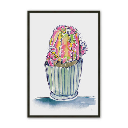 [Color:Satin Black], Picture of art in a Satin Black frame