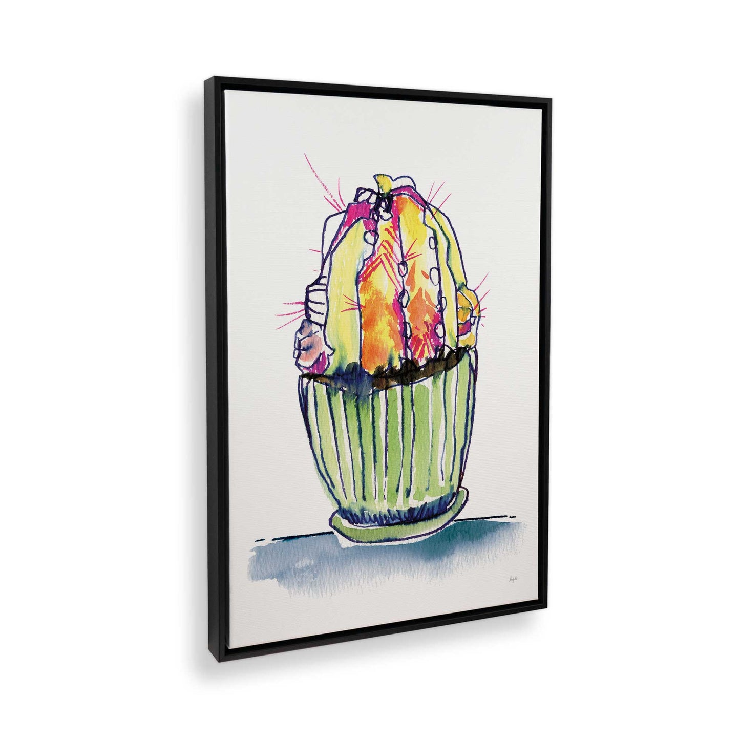 [Color:Satin Black], Picture of the corner of the art