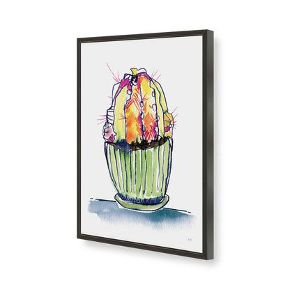 [Color:Satin Black], Picture of art in a Satin Black frame of the corner