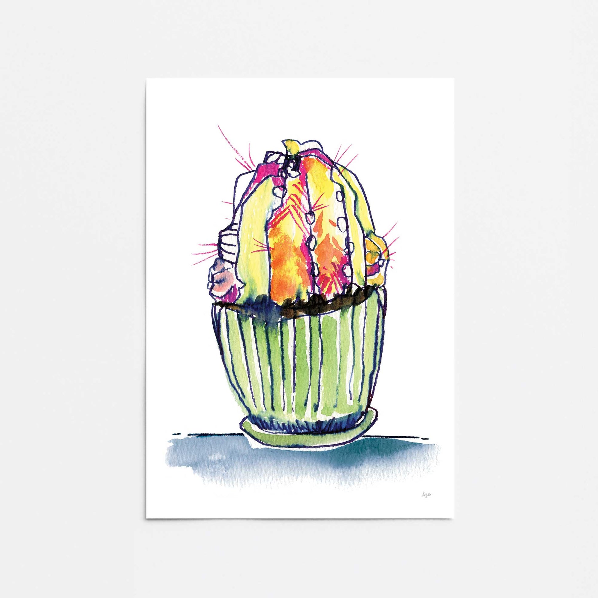 [Color:Rolled Print], Picture of close up of art