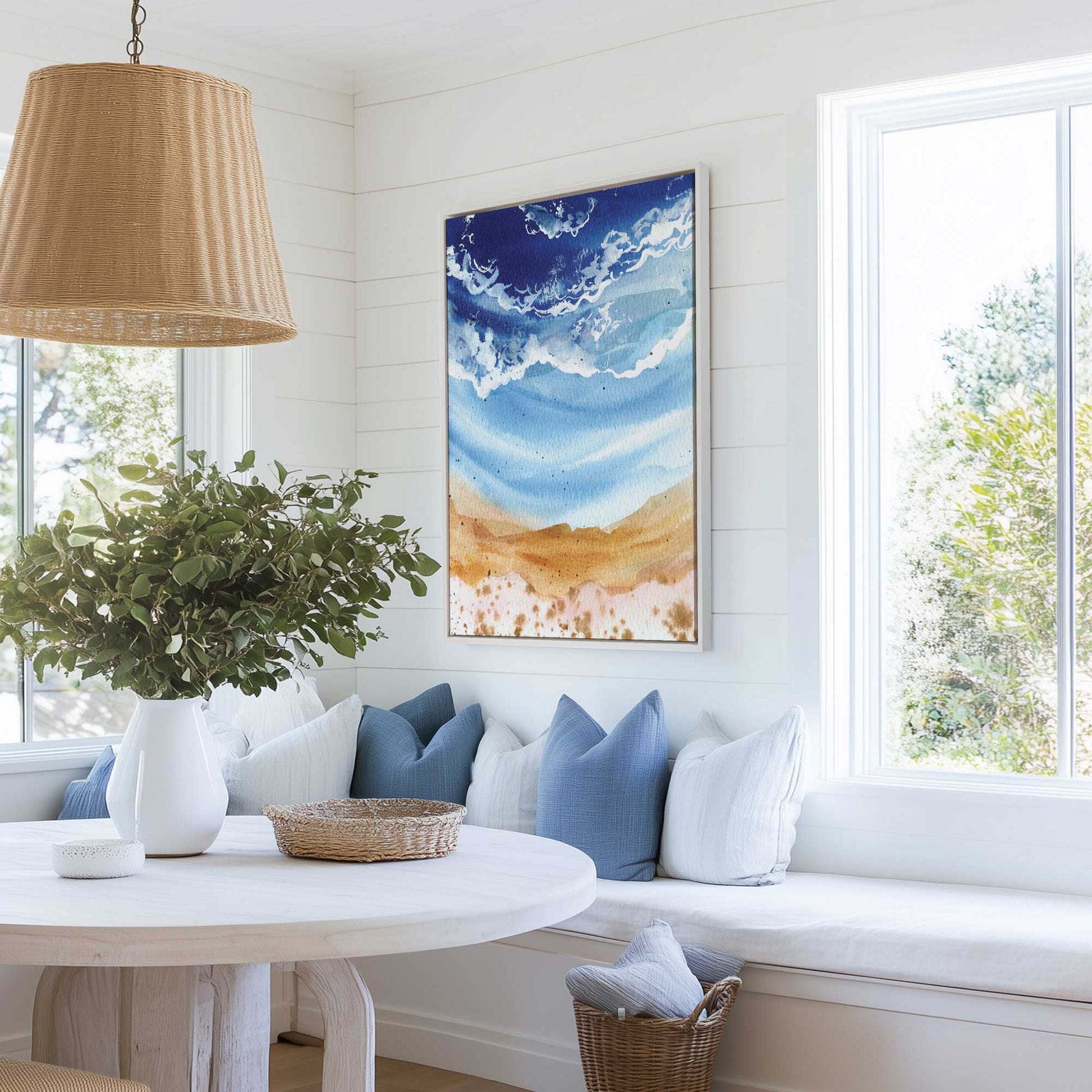 Picture of art in a room