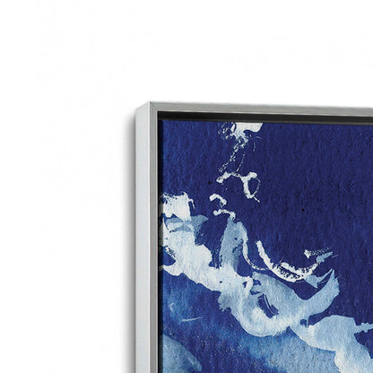 [Color:Polished Chrome], Picture of art in a Polished Chrome frame at an angle