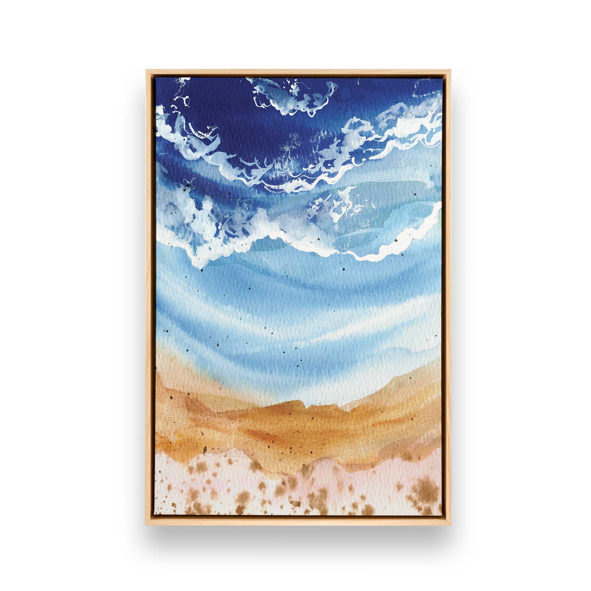 [Color:American Maple], Picture of art in a American Maple frame