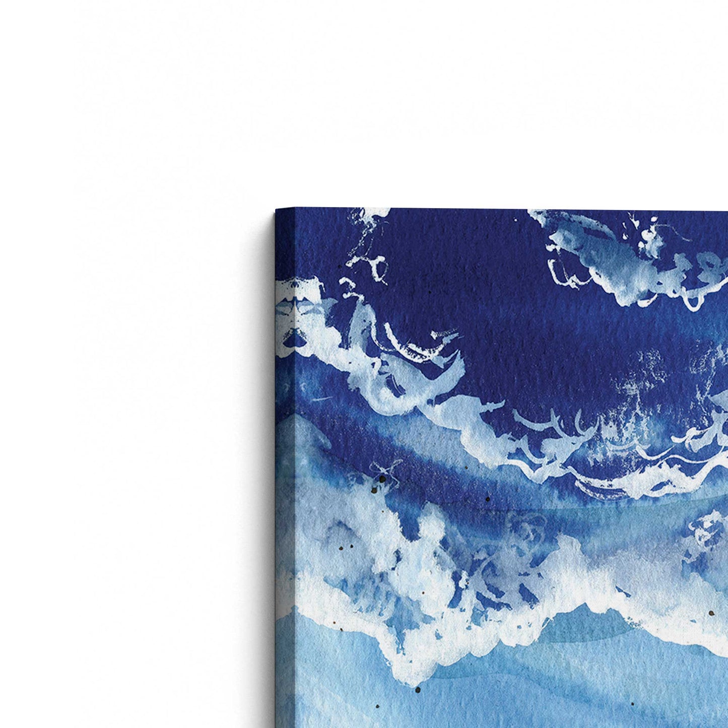 [Color:Stretched Canvas], Picture of the corner of the art