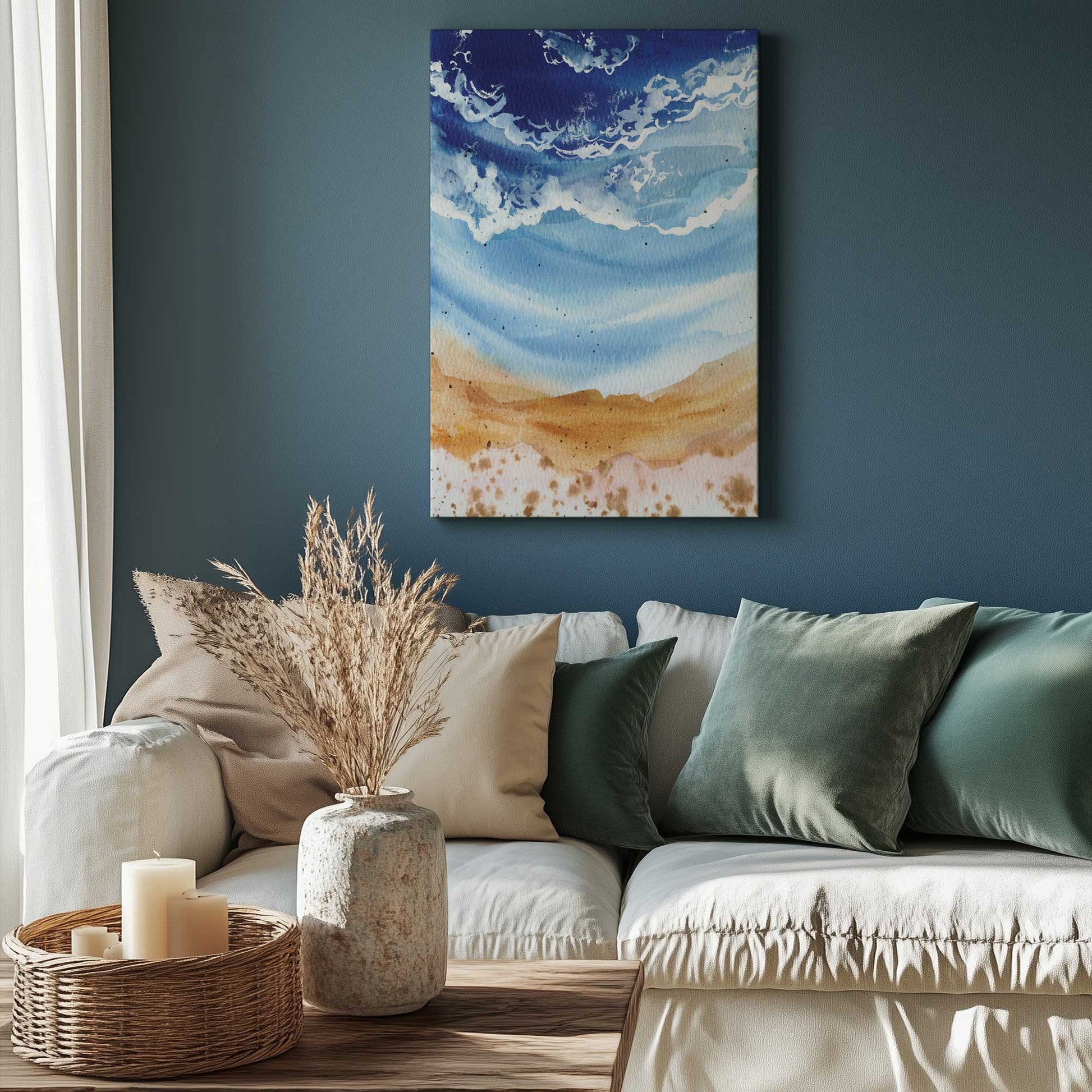 Picture of art in a room
