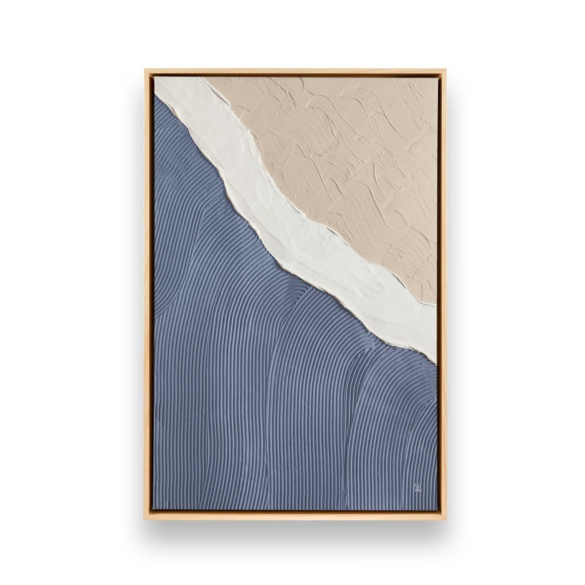 [Color:American Maple], Picture of art in a American Maple frame