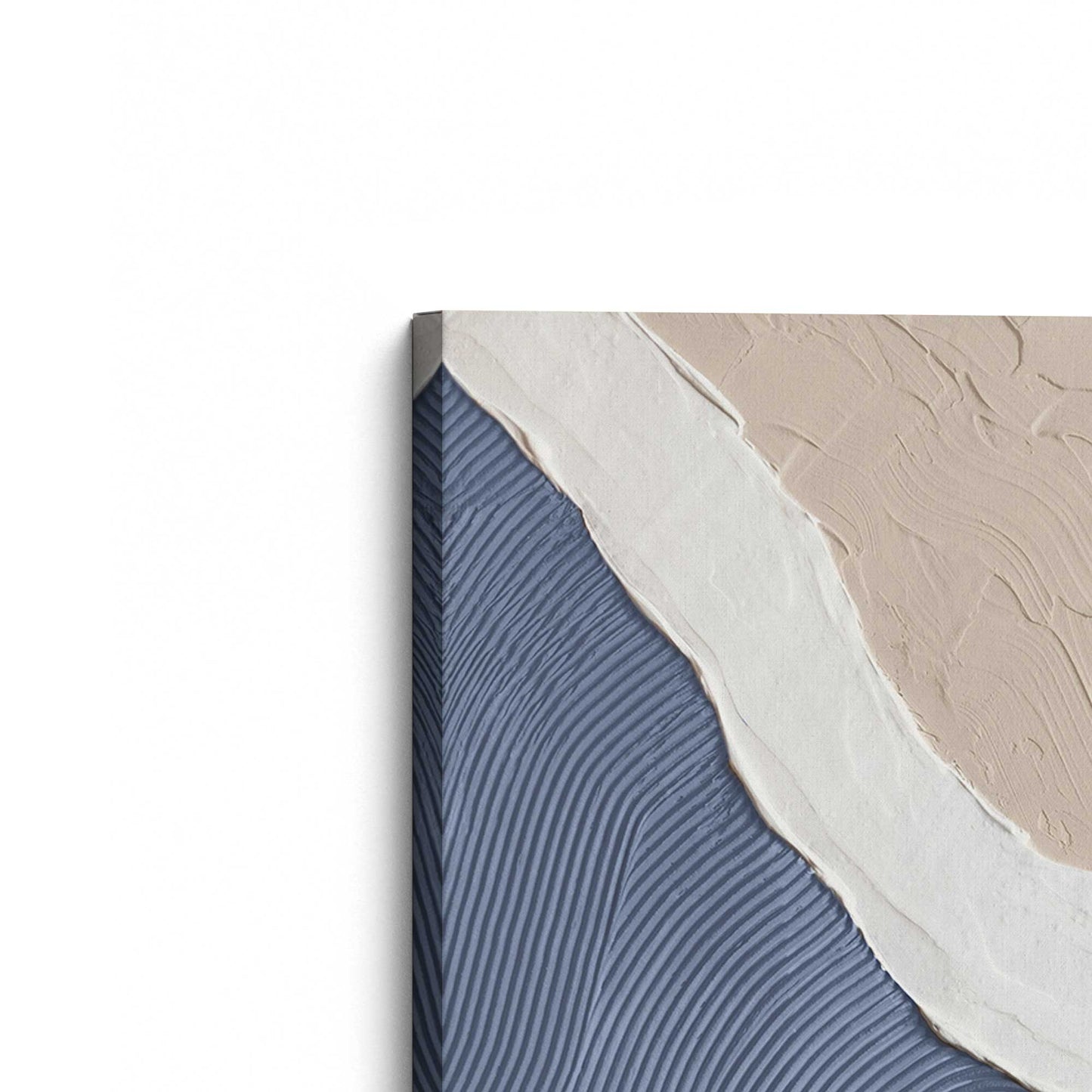 [Color:Stretched Canvas], Picture of the corner of the art