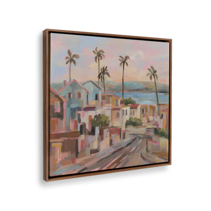 [Color:Walnut], Picture of the corner of the art