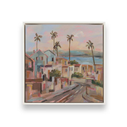 [Color:Opaque White], Picture of art in a White frame