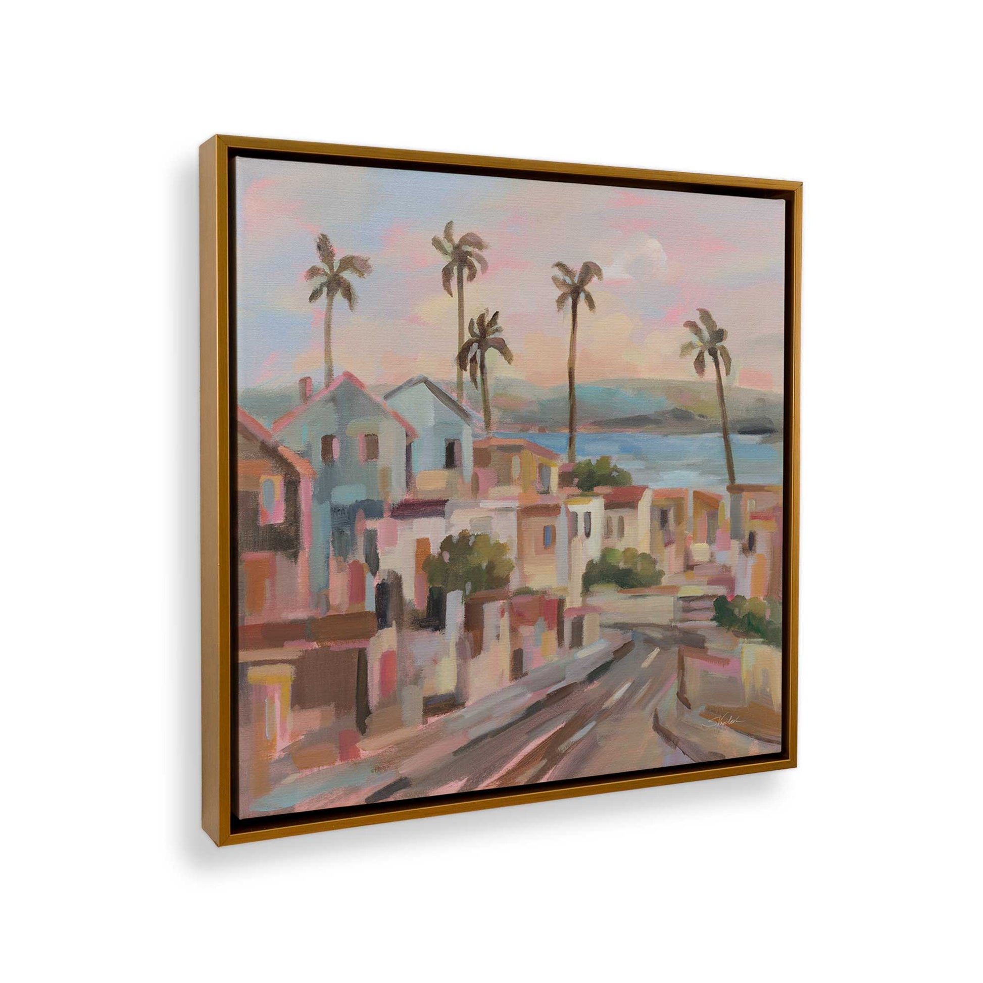 [Color:Polished Gold], Picture of the corner of the art