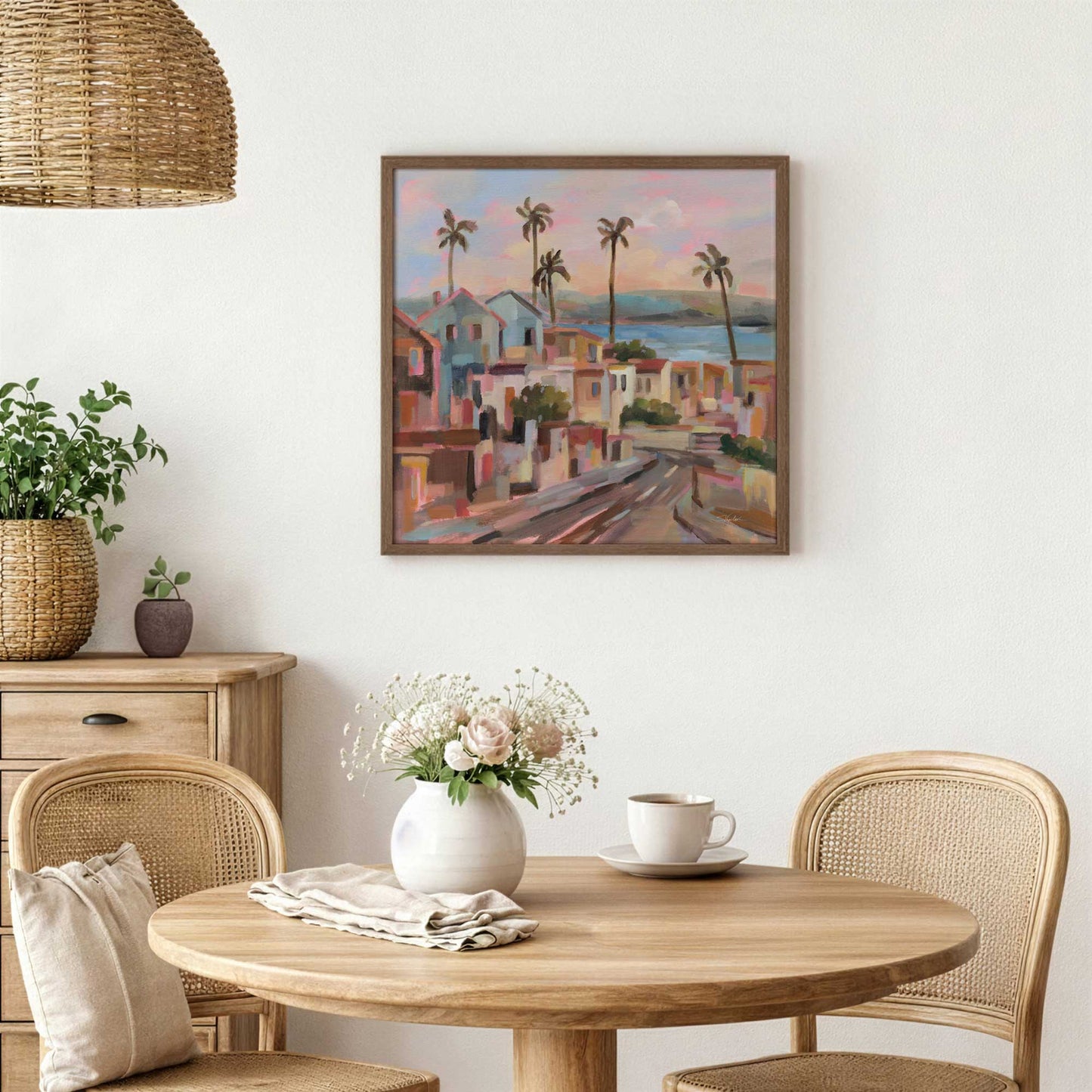 Picture of art in a room