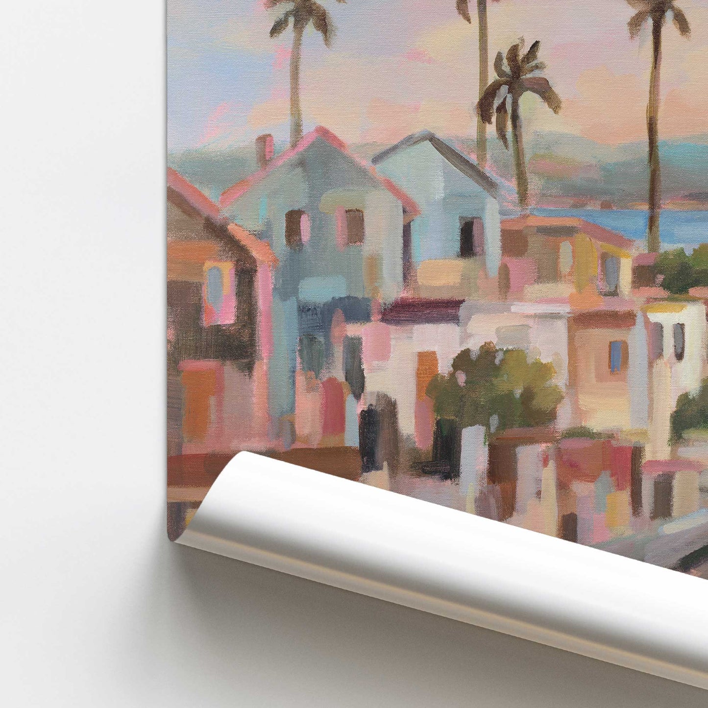 [Color:Rolled Print], Picture of close up of art
