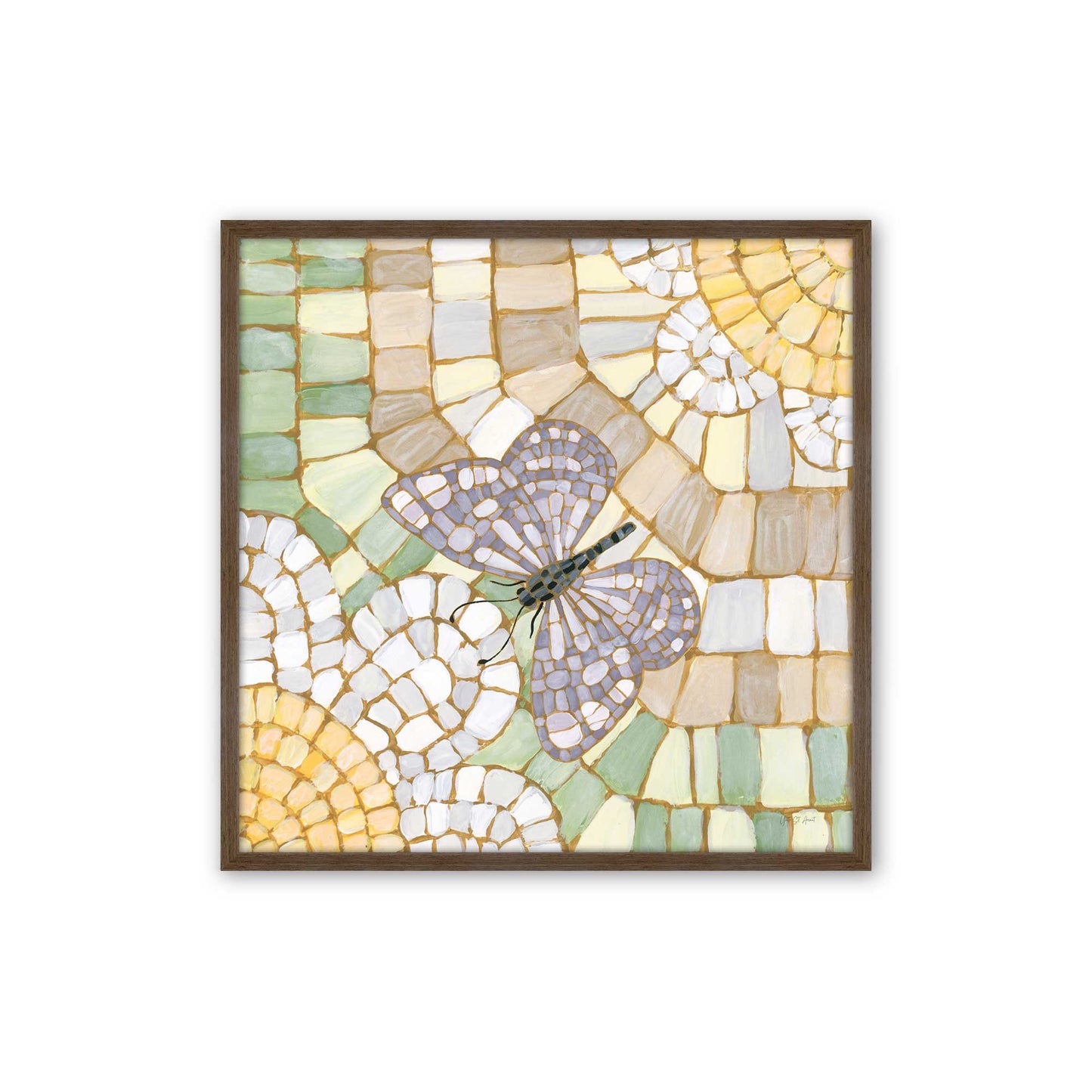 [Color:Walnut], Picture of art in a Walnut frame