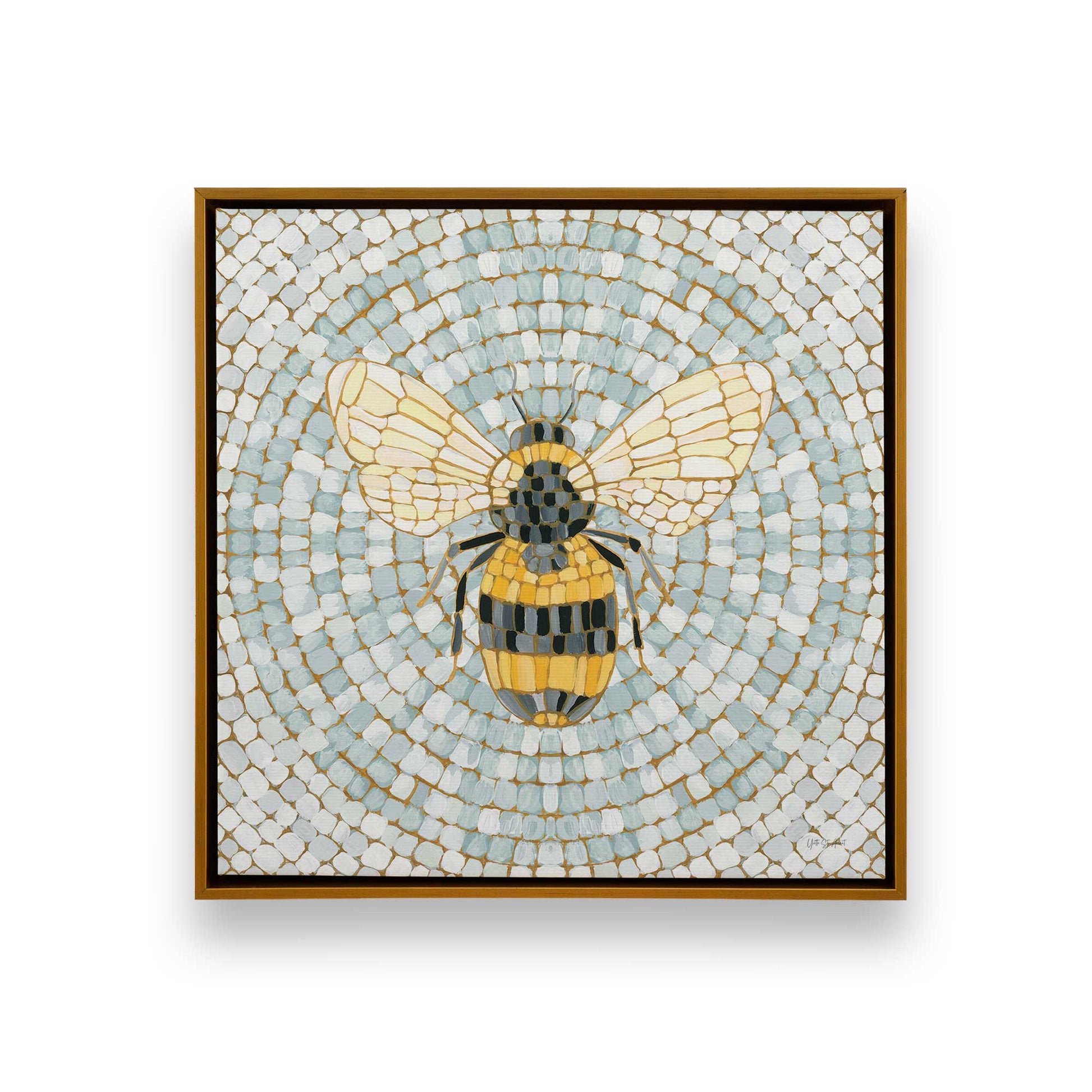[Color:Polished Gold], Picture of art in a Polished Gold frame