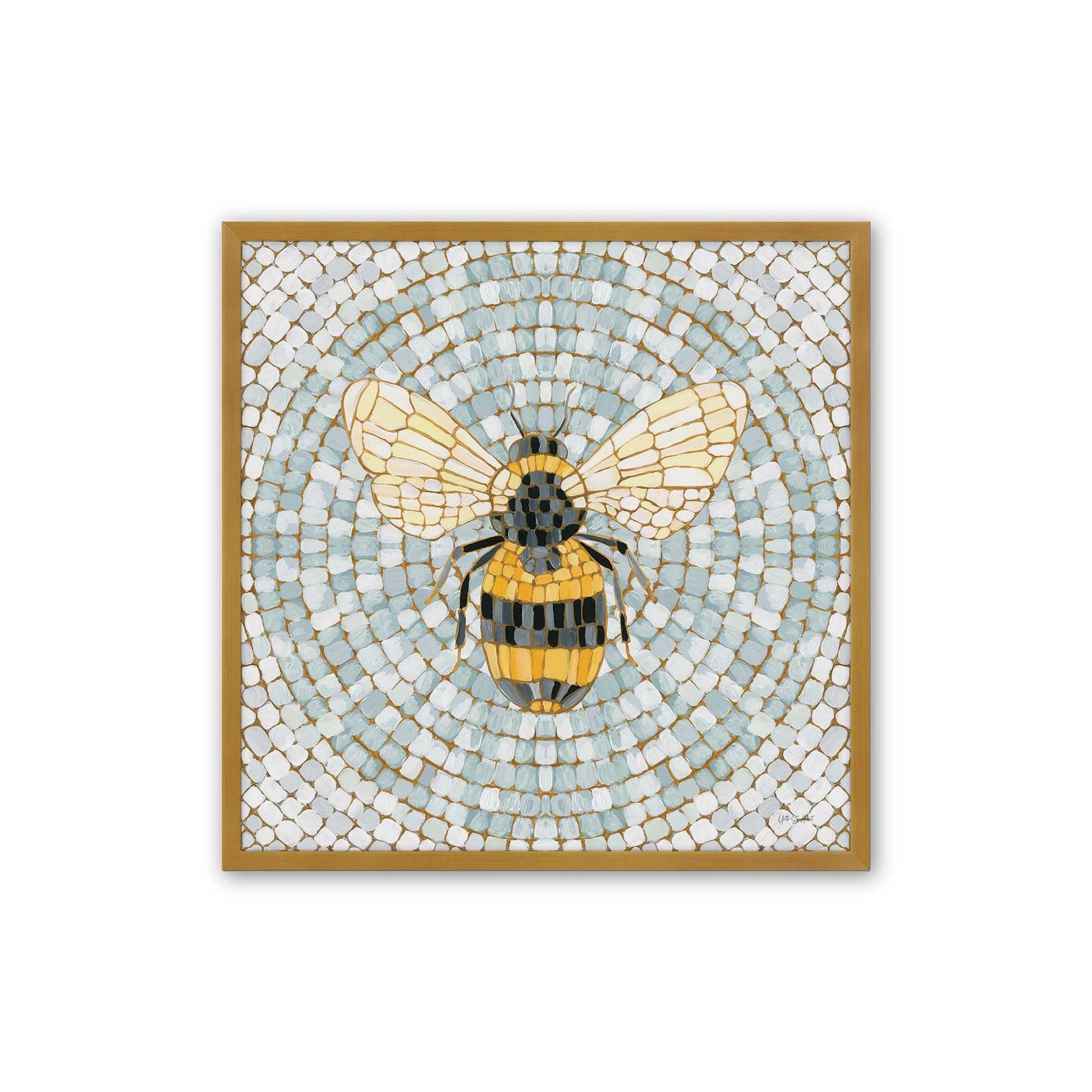 [Color:Polished Gold], Picture of art in a Polished Gold frame