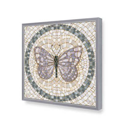 [Color:Polished Chrome], Picture of art in a Polished Chrome frame of the corner