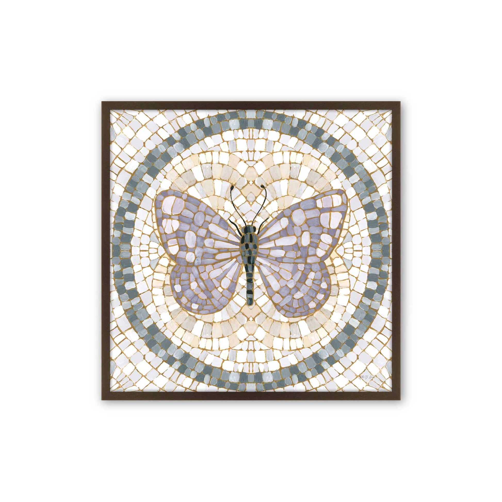 [Color:Belvinder Brown], Picture of art in a Belvinder Brown frame