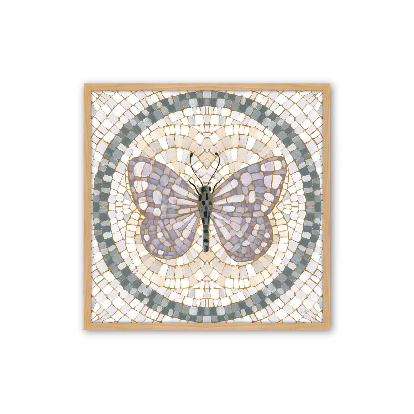 [Color:American Maple], Picture of art in a American Maple frame