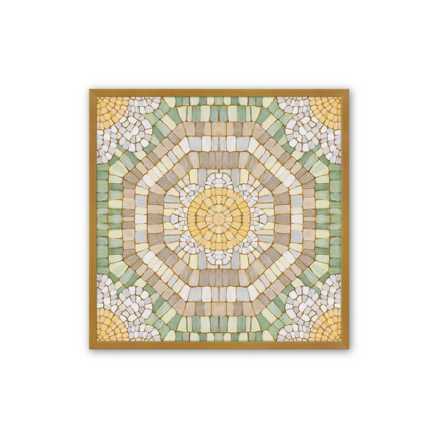 [Color:Polished Gold], Picture of art in a Polished Gold frame