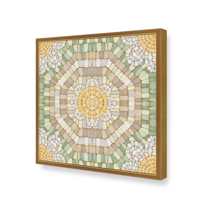 [Color:Polished Gold], Picture of art in a Polished Gold frame of the corner