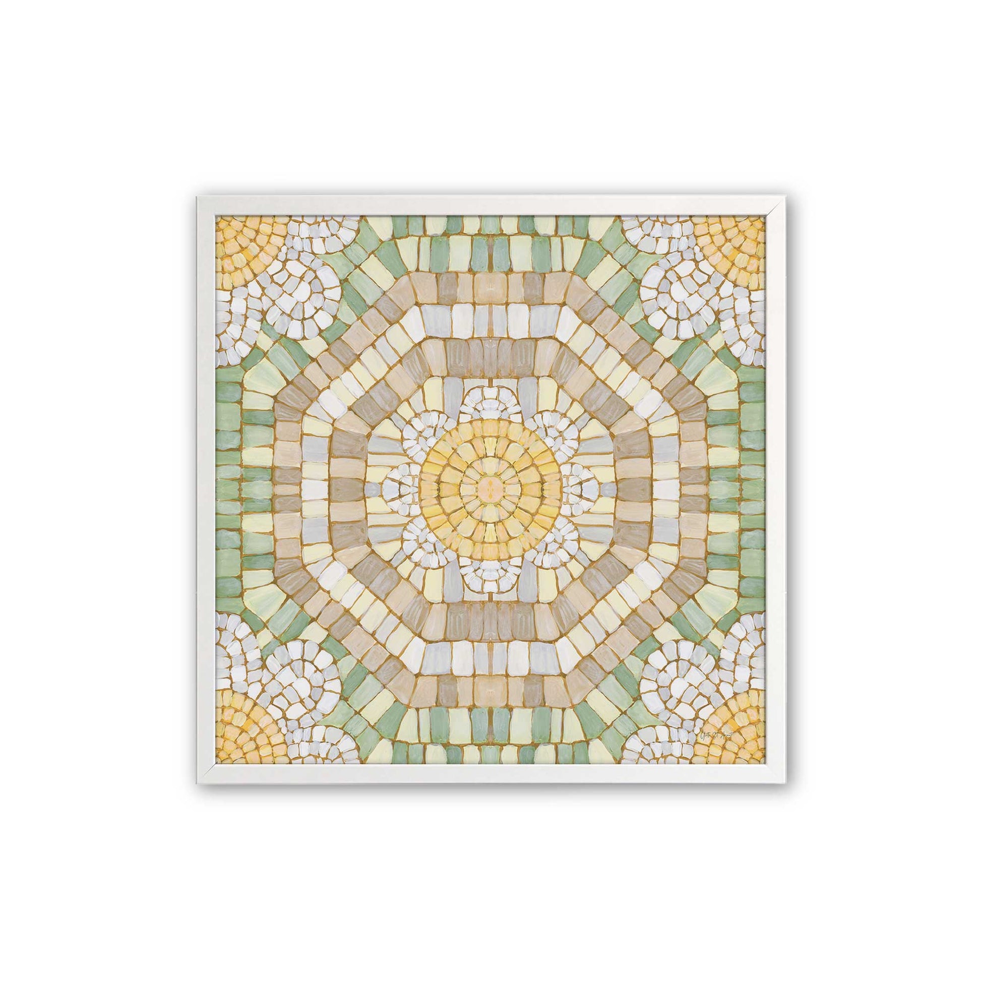 [Color:Opaque White], Picture of art in a Opaque White frame
