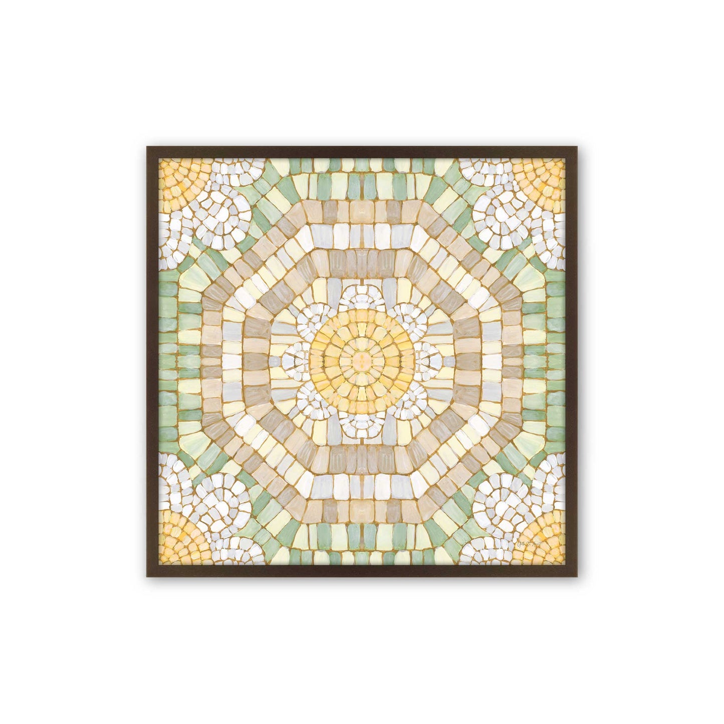 [Color:Espresso], Picture of art in a Espresso frame