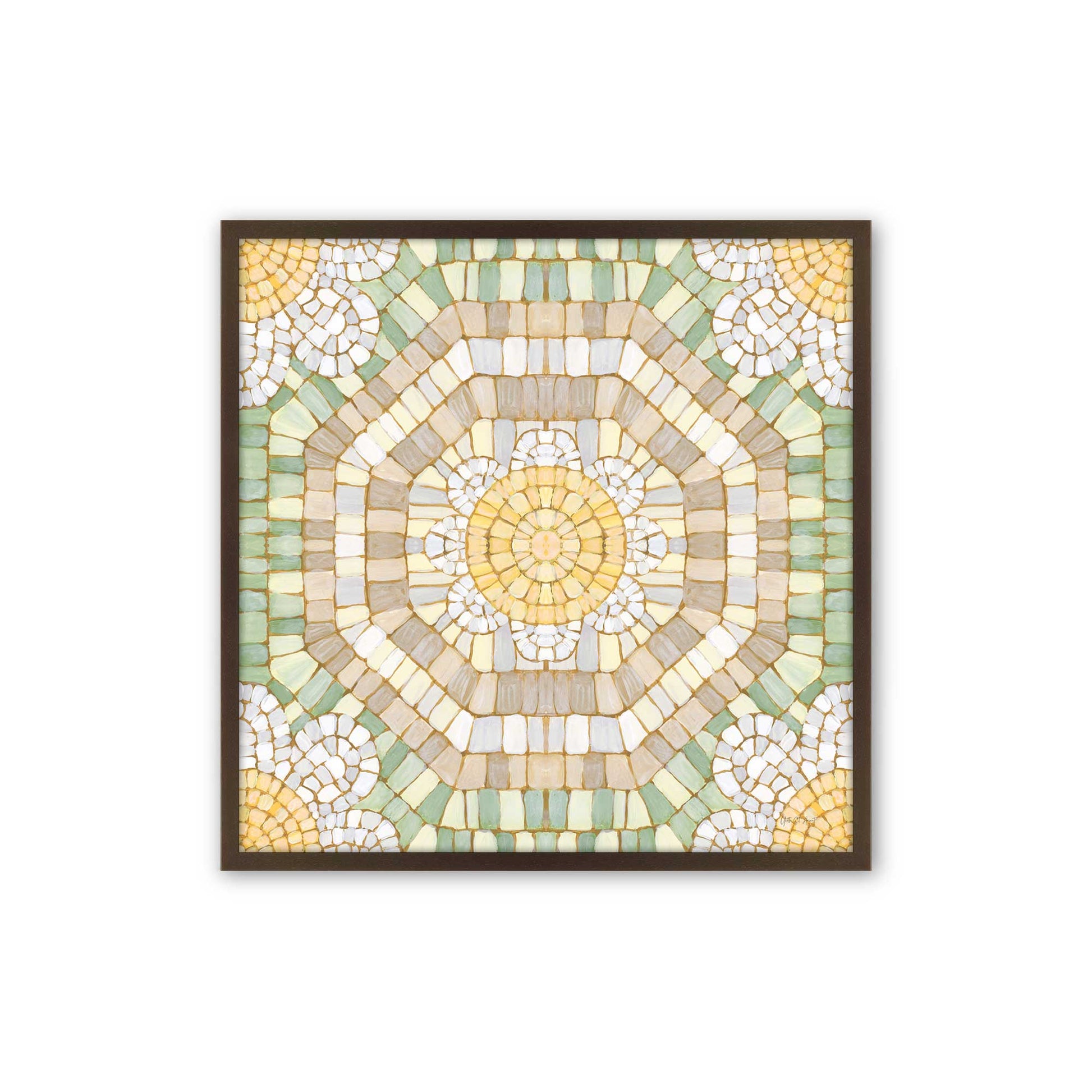 [Color:Espresso], Picture of art in a Espresso frame