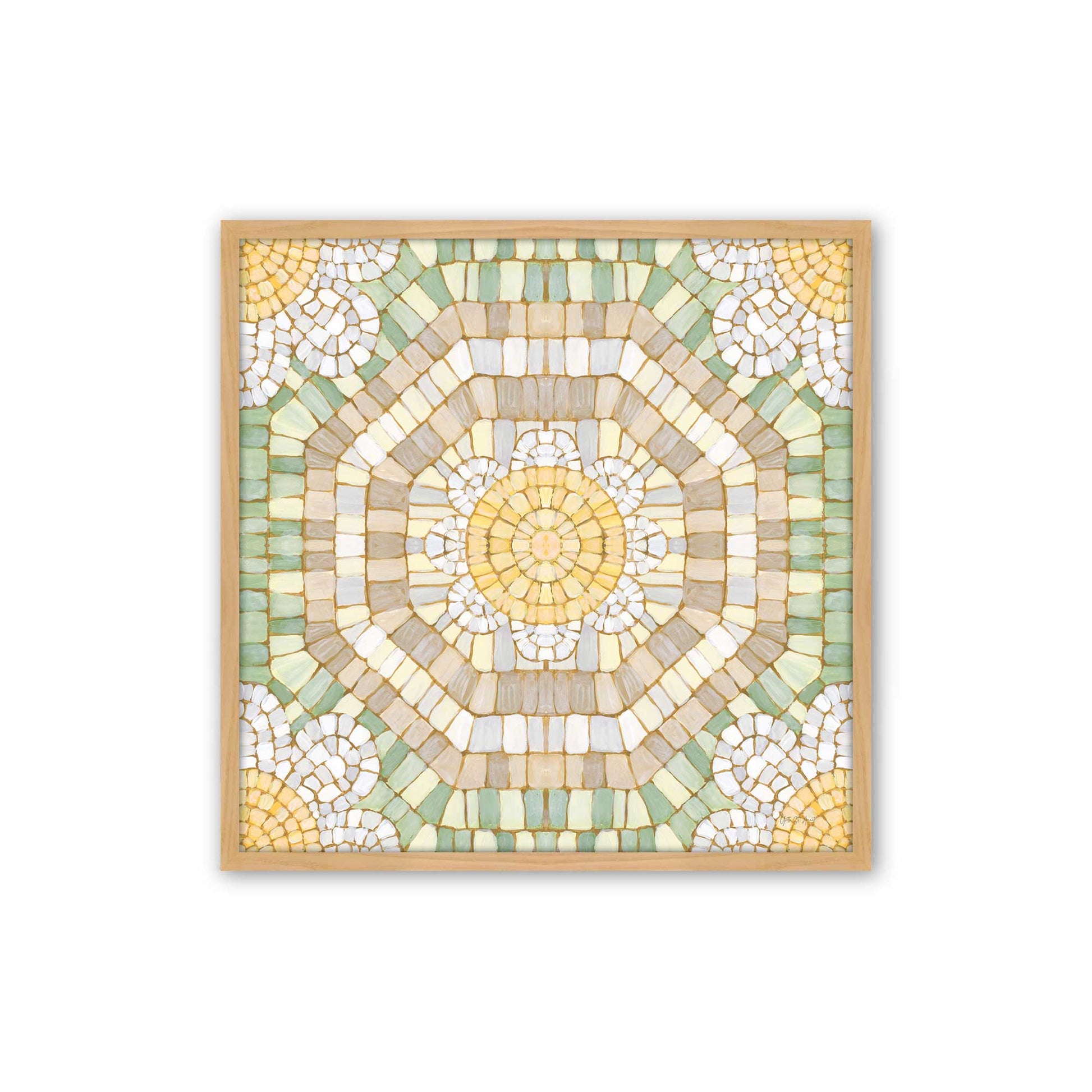 [Color:American Maple], Picture of art in a American Maple frame
