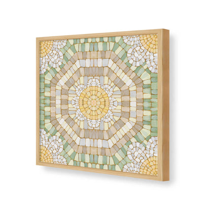 [Color:American Maple], Picture of art in a American Maple frame of the corner
