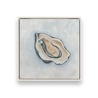 [Color:Opaque White], Picture of art in a White frame