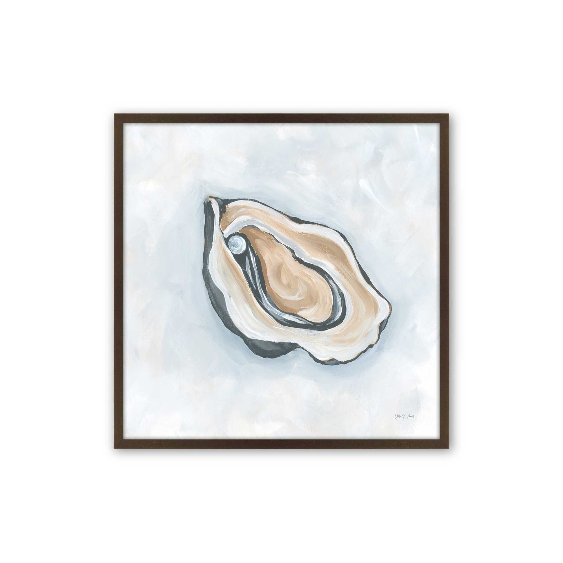 [Color:Espresso], Picture of art in a Espresso frame
