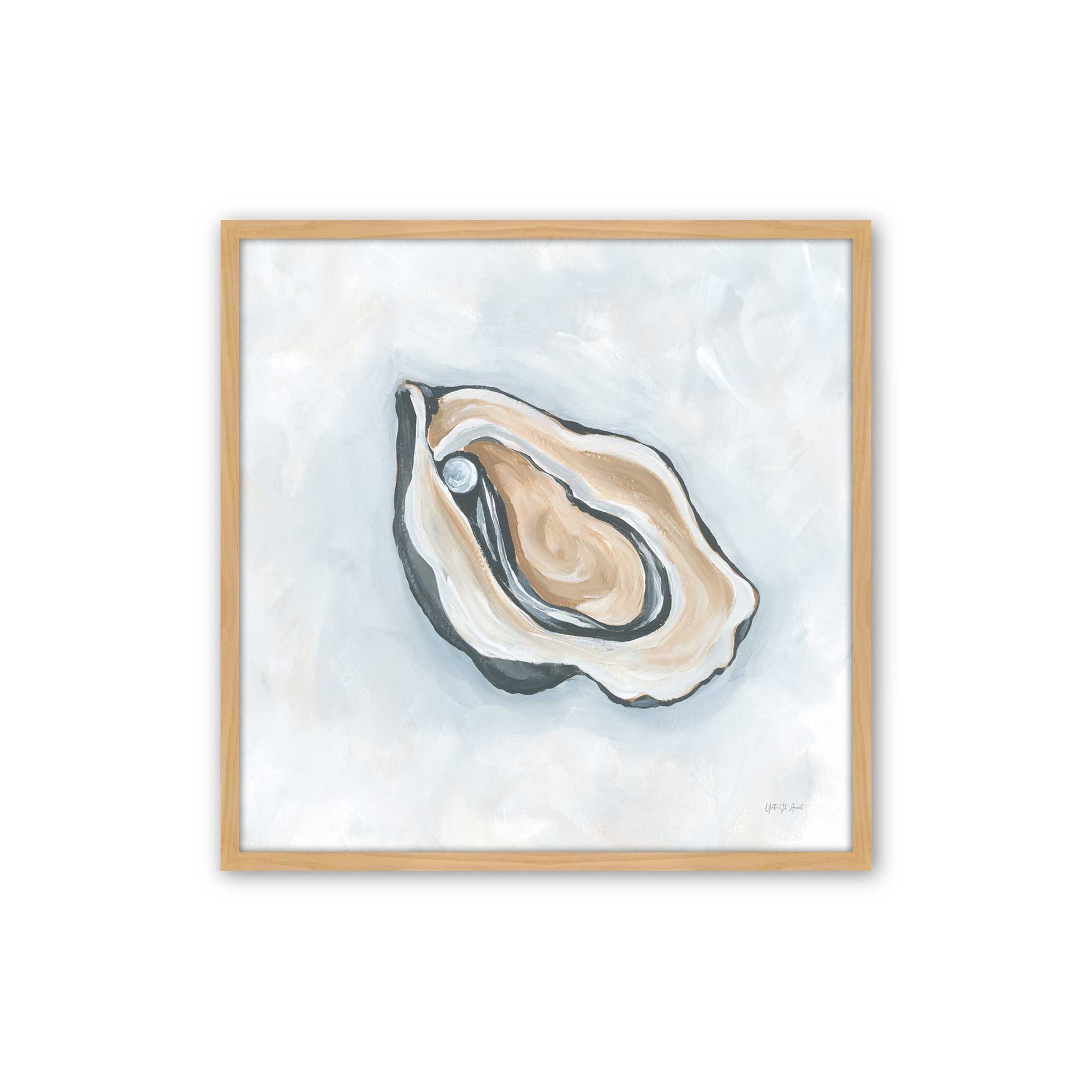 [Color:American Maple], Picture of art in a American Maple frame