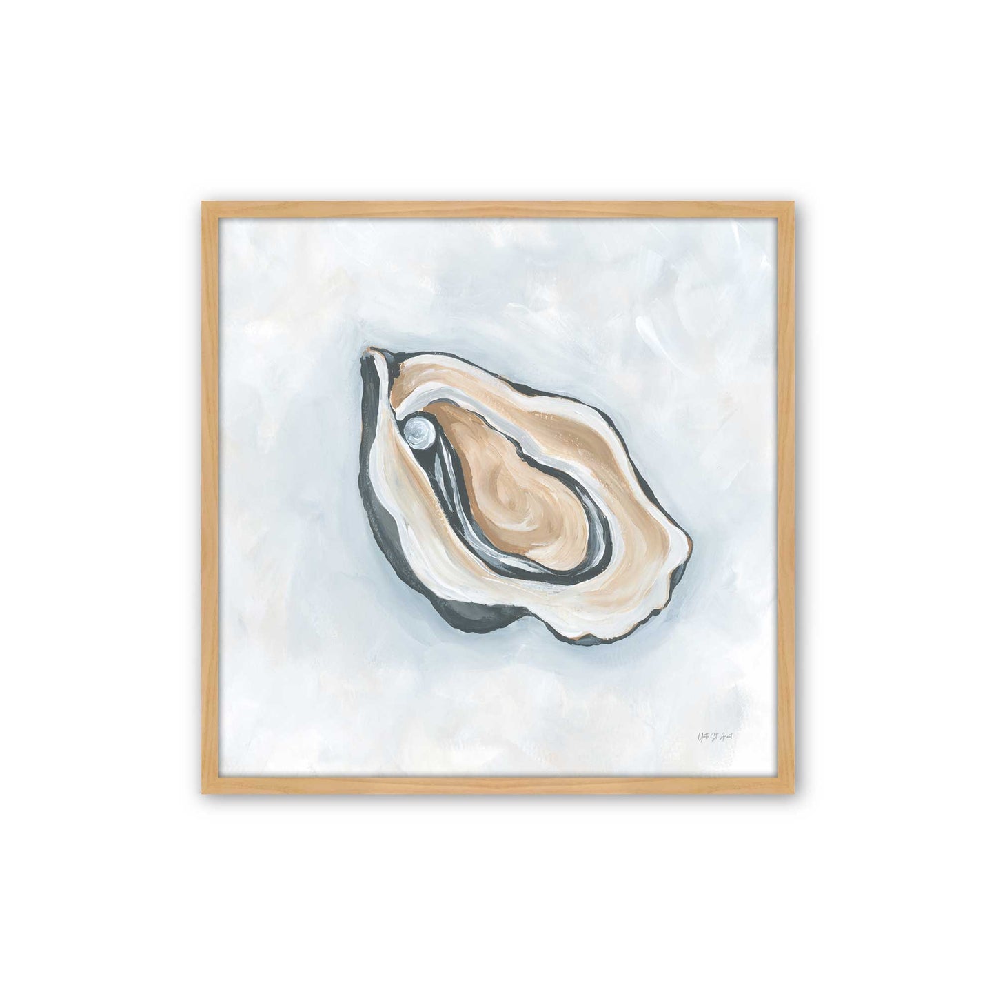 [Color:American Maple], Picture of art in an American Maple frame