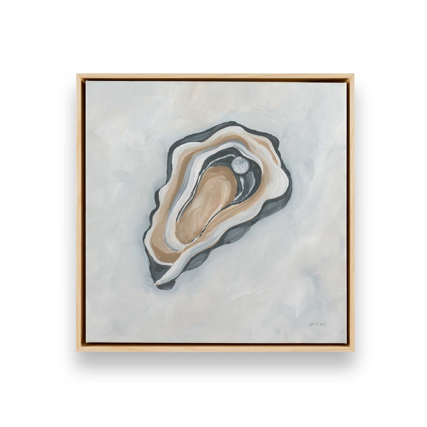 [Color:American Maple], Picture of art in an American Maple frame