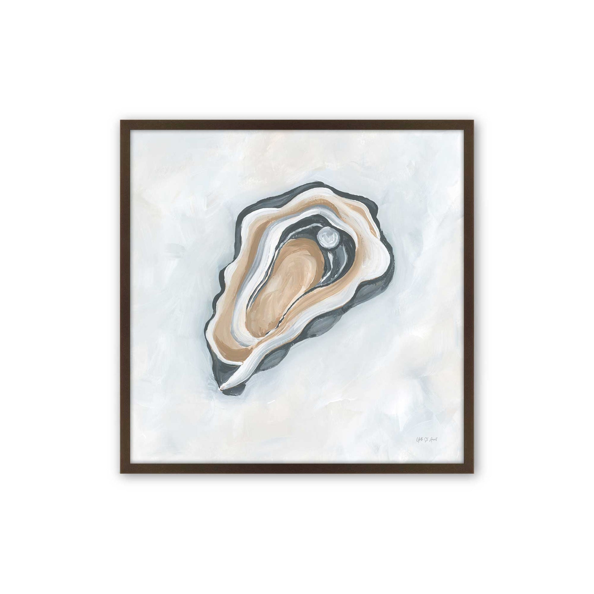 [Color:Espresso], Picture of art in a Espresso frame