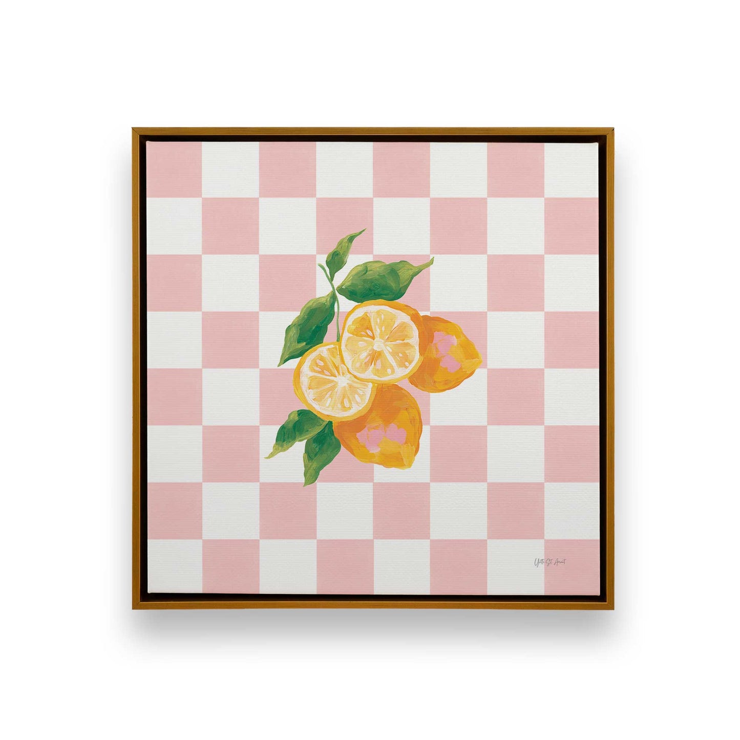[Color:Polished Gold], Picture of art in a Polished Gold frame