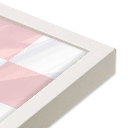 [Color:Opaque White], Picture of art in a Opaque White frame at an angle