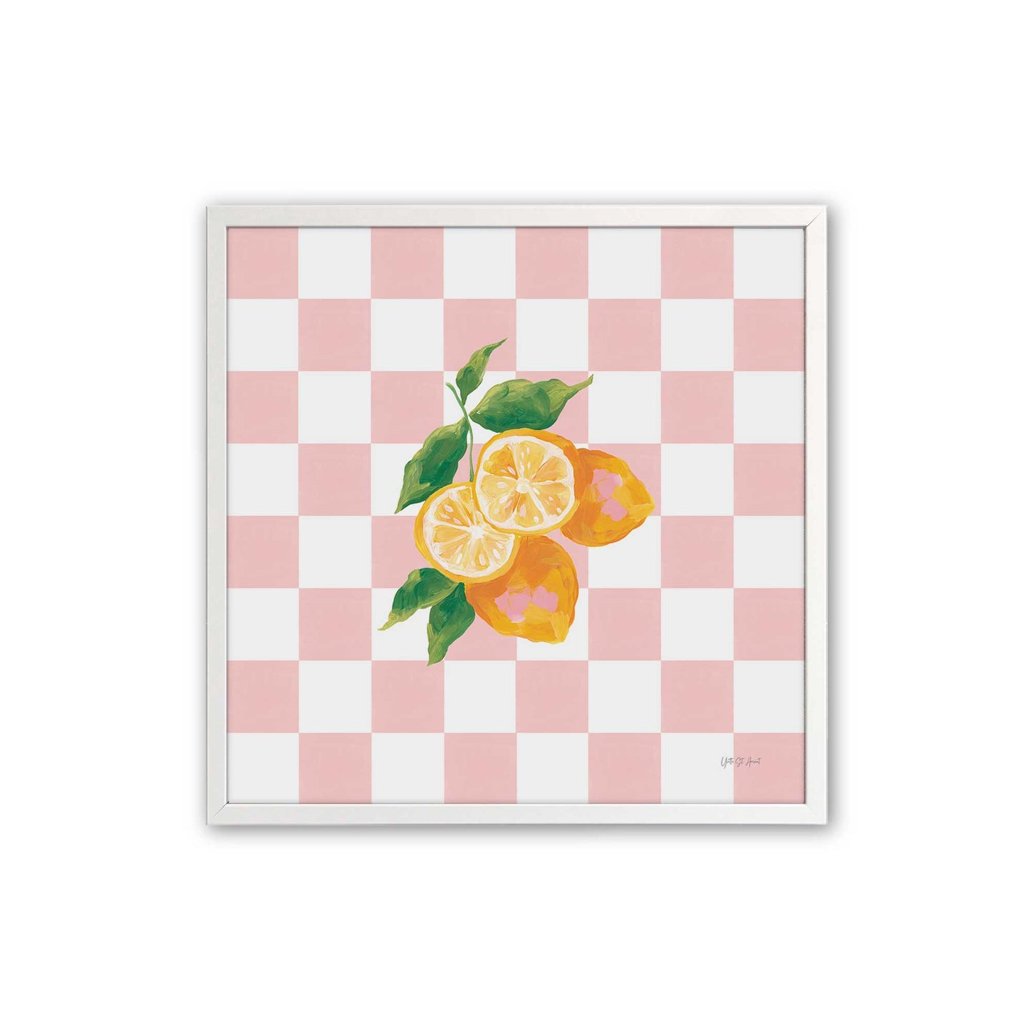 [Color:Opaque White], Picture of art in a Opaque White frame