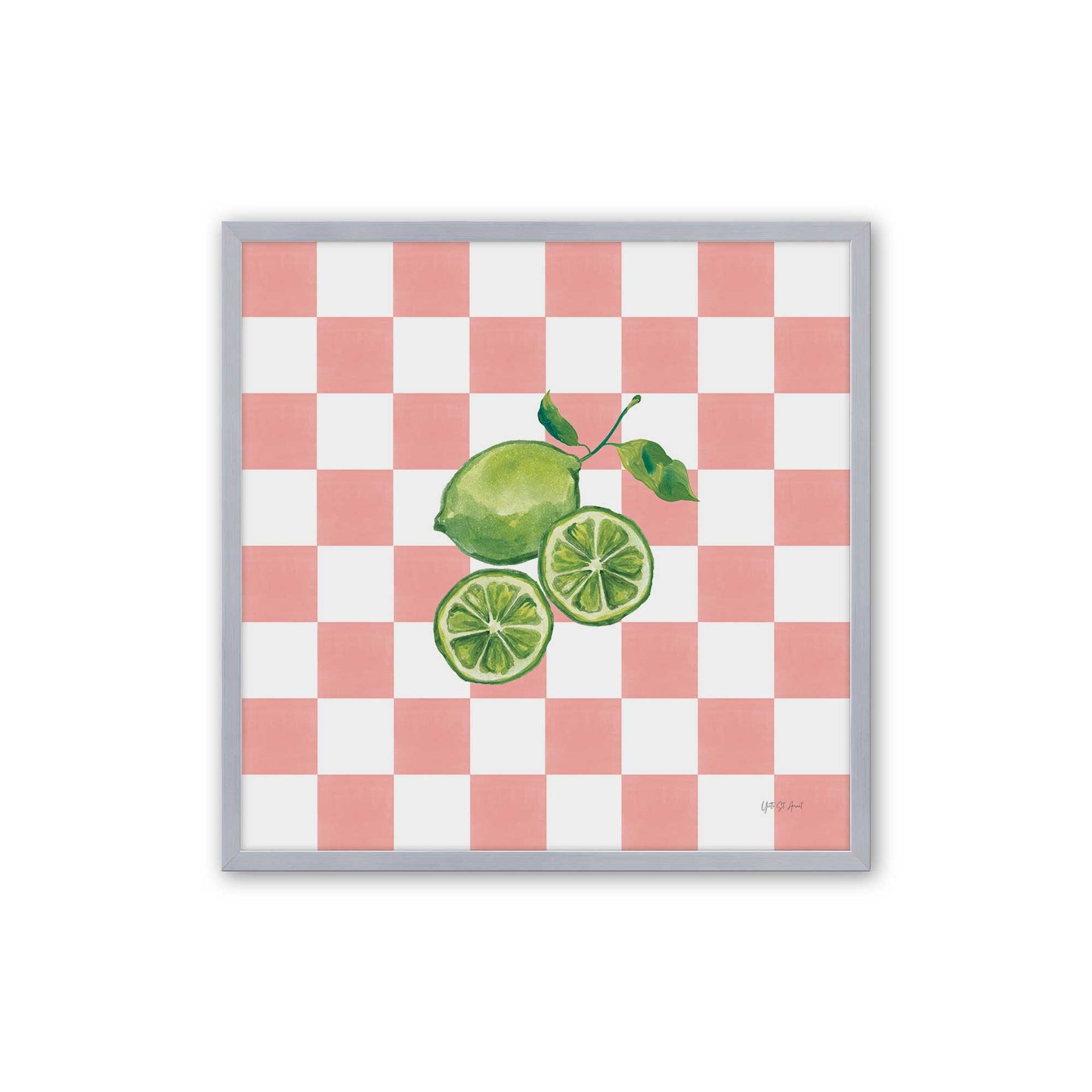 [Color:Polished Chrome], Picture of art in a Polished Chrome frame