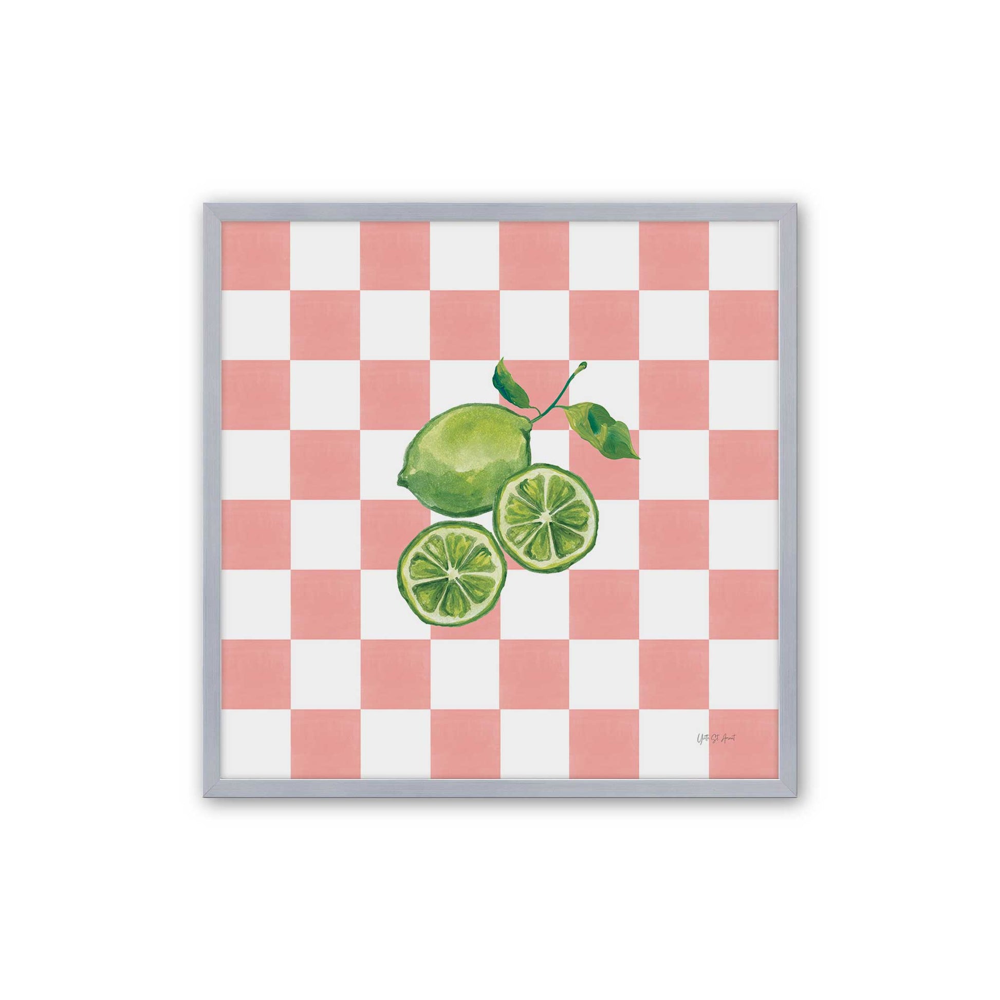 [Color:Polished Chrome], Picture of art in a Polished Chrome frame